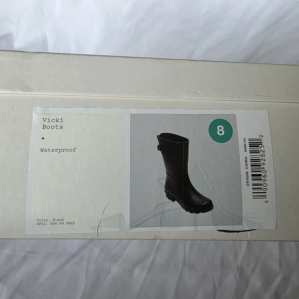 Womens Vicki Mid Calf Rain Boots | A New Day | Black NWT